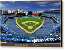 Load image into Gallery viewer, Turner Field 1999 - Canvas Print