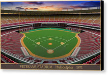 Load image into Gallery viewer, Veterans Stadium 1971 - Canvas Print