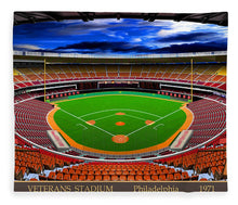 Load image into Gallery viewer, Veterans Stadium 1971 - Blanket