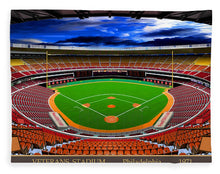 Load image into Gallery viewer, Veterans Stadium 1971 - Blanket
