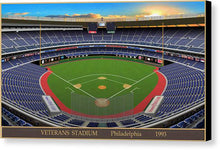 Load image into Gallery viewer, Veterans Stadium 1993 - Canvas Print