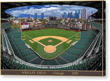 Load image into Gallery viewer, Wrigley Field 1938 - Canvas Print