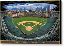 Load image into Gallery viewer, Wrigley Field 1938 - Canvas Print