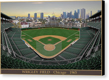 Load image into Gallery viewer, Wrigley Field 1965 - Canvas Print