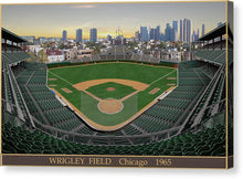 Load image into Gallery viewer, Wrigley Field 1965 - Canvas Print