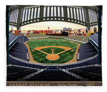Load image into Gallery viewer, Yankee Stadium 1927 - Blanket