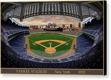 Load image into Gallery viewer, Yankee Stadium 1932 - Canvas Print
