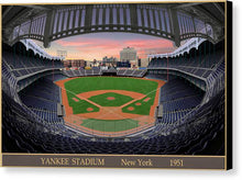 Load image into Gallery viewer, Yankee Stadium 1951 - Canvas Print