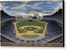 Load image into Gallery viewer, Yankee Stadium 1961 - Canvas Print