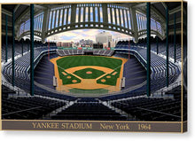 Load image into Gallery viewer, Yankee Stadium 1964 - Canvas Print