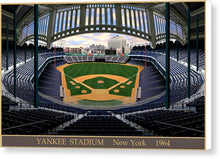 Load image into Gallery viewer, Yankee Stadium 1964 - Canvas Print