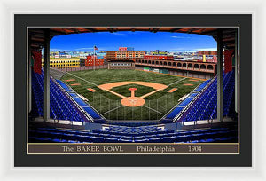 The Baker Bowl 1904 - Framed Print