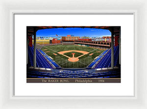 The Baker Bowl 1904 - Framed Print