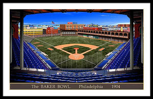 The Baker Bowl 1904 - Framed Print