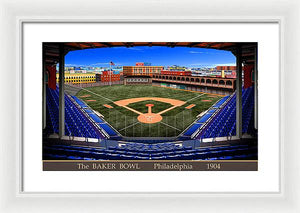 The Baker Bowl 1904 - Framed Print