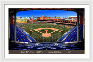 The Baker Bowl 1904 - Framed Print