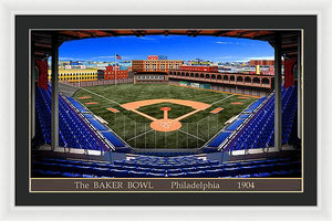 The Baker Bowl 1904 - Framed Print