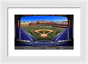 The Baker Bowl 1904 - Framed Print