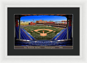 The Baker Bowl 1904 - Framed Print