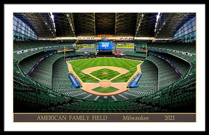 American Family Field 2021 - Framed Print