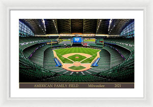 American Family Field 2021 - Framed Print