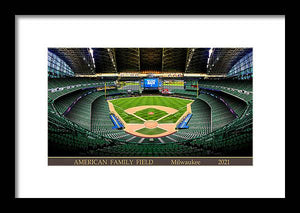 American Family Field 2021 - Framed Print