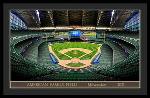 American Family Field 2021 - Framed Print