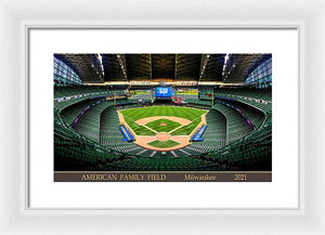 American Family Field 2021 - Framed Print