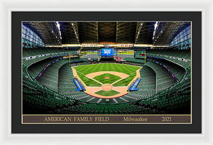 American Family Field 2021 - Framed Print