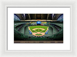 American Family Field 2021 - Framed Print