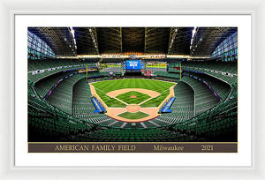 American Family Field 2021 - Framed Print