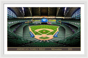 American Family Field 2021 - Framed Print