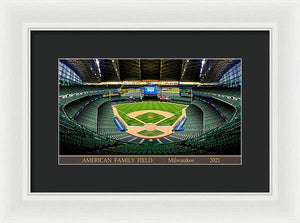 American Family Field 2021 - Framed Print