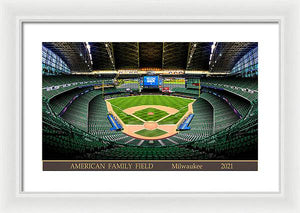 American Family Field 2021 - Framed Print