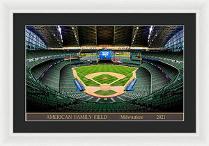 American Family Field 2021 - Framed Print