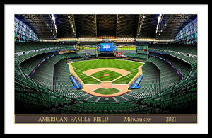 American Family Field 2021 - Framed Print