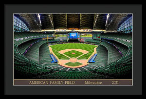 American Family Field 2021 - Framed Print