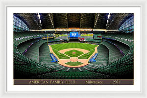 American Family Field 2021 - Framed Print