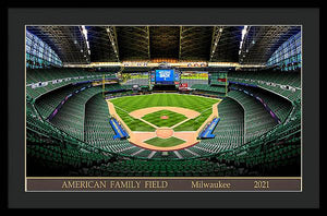 American Family Field 2021 - Framed Print