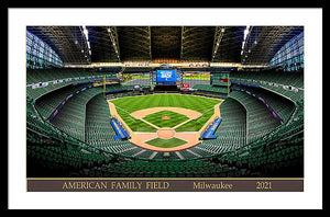 American Family Field 2021 - Framed Print