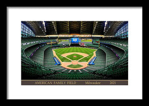 American Family Field 2021 - Framed Print