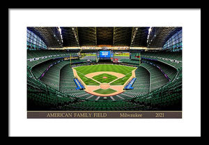 American Family Field 2021 - Framed Print