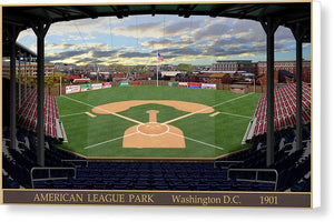 American League Park  1901 - Canvas Print