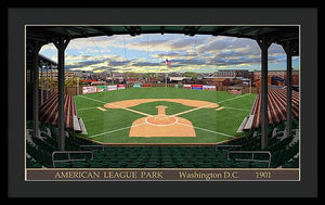 American League Park  1901 - Framed Print