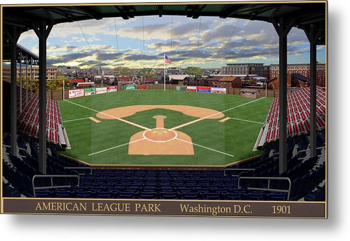 American League Park  1901 - Metal Print