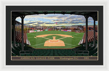 Load image into Gallery viewer, American League Park  1901 - Framed Print
