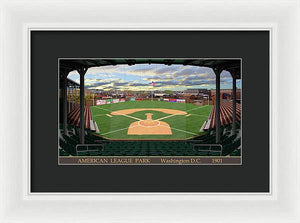 American League Park  1901 - Framed Print