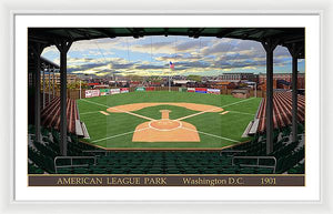 American League Park  1901 - Framed Print