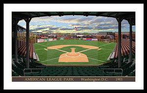 American League Park  1901 - Framed Print