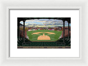 American League Park  1901 - Framed Print